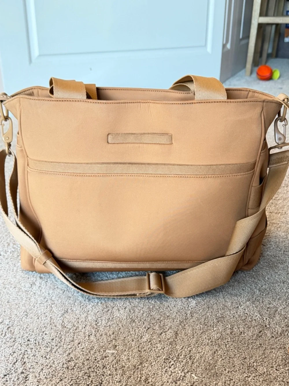 Dagne Dover Camel Wade Diaper Bag